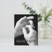 Faith Briefkaart (Staand voorkant)