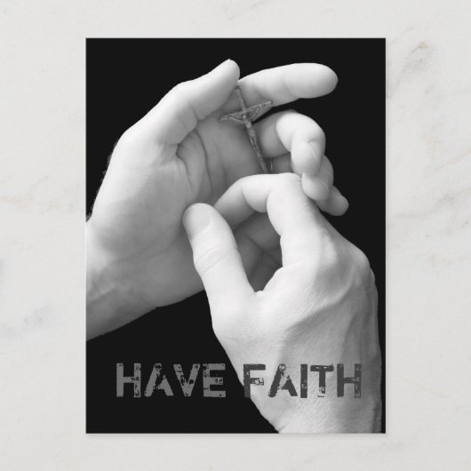 Faith Briefkaart (Voorkant)