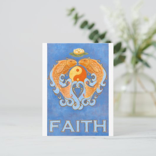 Faith Briefkaart (Staand voorkant)
