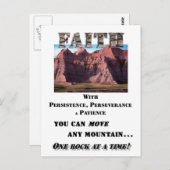 Faith Briefkaart (Voorkant / Achterkant)