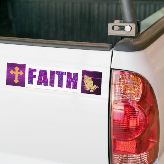 Faith bumper sticker (Op Truck)