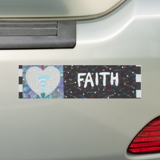 Faith Bumpersticker (Op auto)