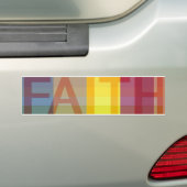 Faith Bumpersticker (Op auto)