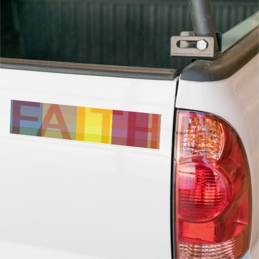 Faith Bumpersticker (Op Truck)