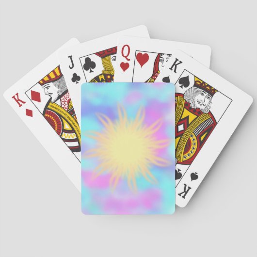 Faith ~ Burst Pokerkaarten (Achterkant)