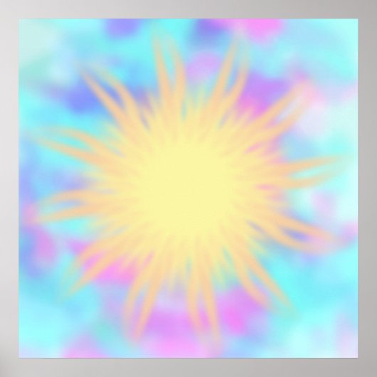 Faith ~ Burst Poster (Voorkant)