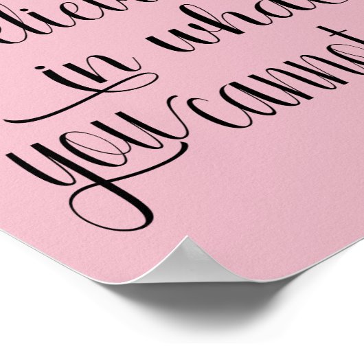 Faith Butterfly Poster (Hoek)