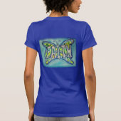 Faith Butterfly Word Motivatie aangepaste T-shirts (Achterkant)