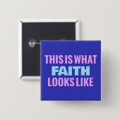 Faith™ Button (Voorkant /achterkant)
