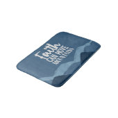 Faith Can Move Mountains Bath Mat (Gekanteld)