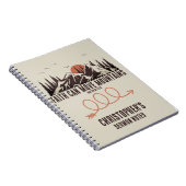 Faith Can Move Mountains Bijbelversie voor hem Notitieboek (Rechterzijde)