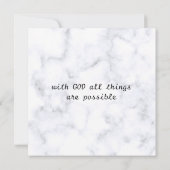 Faith Can Move Mountains Inspirerend Flat Card (Achterkant)