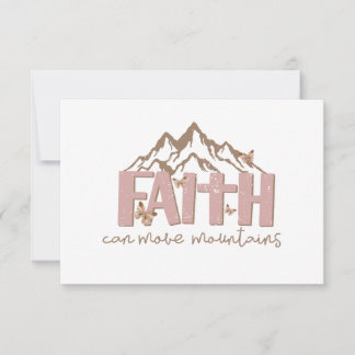 Faith Can Move Mountains Kaart