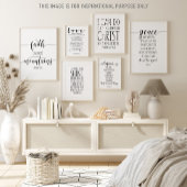 Faith Can Move Mountains, Matthew 17:20 Poster