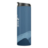 Faith Can Move Mountains Thermal Tumbler Thermosbeker (Geroteerd rechts)
