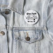 Faith Can Move Mountains Verse Pin Button (In situ)