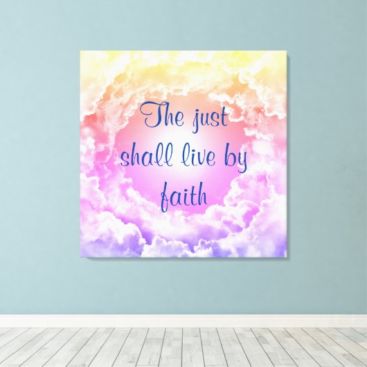 Faith Canvas Afdruk (Insitu (Houten vloer))