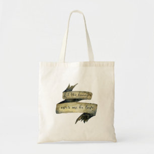 Faith Canvas tas   Christelijke boodschappentas