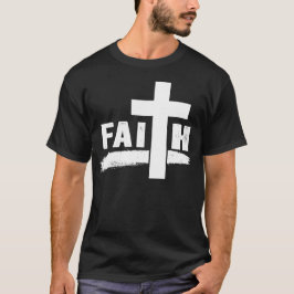 Faith Christelijk Cross Christendom Faith Design T-shirt