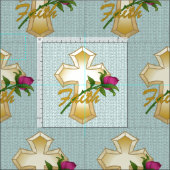 Faith Christelijk Cross Fabric Stof (Delen)
