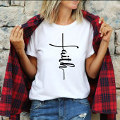 Faith Christelijk Cross T-shirt