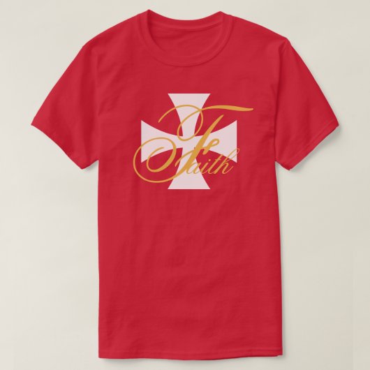 Faith Christelijk T-shirt (Design voorkant)