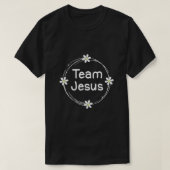 Faith Christelijk Team Jesus Long Hoeve T-shirt (Design voorkant)