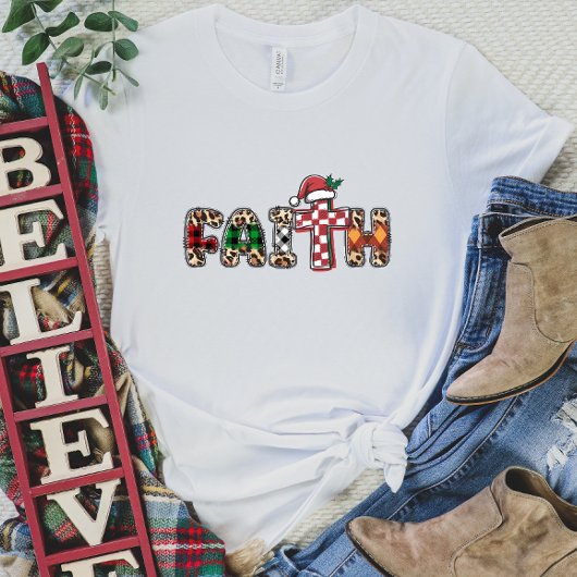 FAITH Christmas dames T-shirt