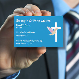 Faith Church Business Cards Online Visitekaartje