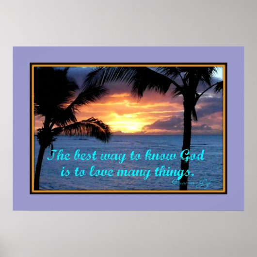 Faith citeert Poster (Voorkant)