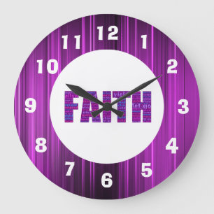 Faith Clock Grote Klok