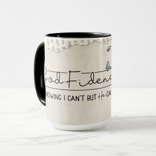 Faith Coffee Mok (Voorkant links)