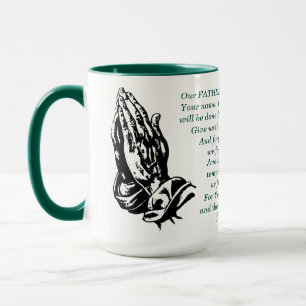 Faith Coffee Mok - De gebedenschrift van de Heer