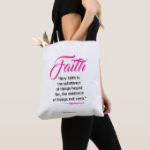 #FAITH Collectie Schrift Tote Bag (Dichtbij)
