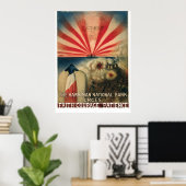 Faith Courage Patience Poster (Thuiskantoor)