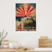 Faith Courage Patience Poster (Keuken)