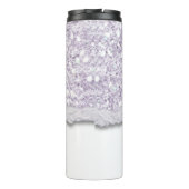 Faith Courage Strength Inspirerend quote Thermosbeker (Achterkant)