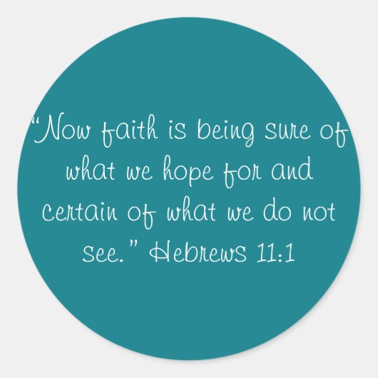 "Faith" Craft Stickers (Voorkant)