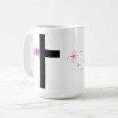 Faith Cross 15 oz mok (Voorkant links)
