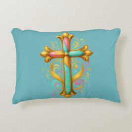 Faith Cross Accent Kussen