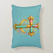 Faith Cross Accent Kussen (Voorkant(Verticaal))