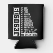 Faith Cross Christelijk Religieuze Jesus Lord Gift Blikjeskoeler (Voorkant)