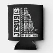 Faith Cross Christelijk Religieuze Jesus Lord Gift Blikjeskoeler (Achterkant)