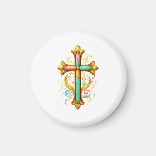 Faith Cross Magneet (Voorkant)