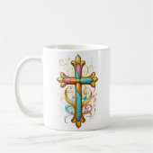 Faith Cross Mug Koffiemok (Links)