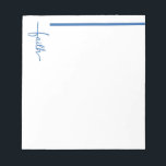 Faith Cross Notitieblok<br><div class="desc">Notepad is shown in white sheets with a faith cross print.
Customize this item or buy as is.



Licensed Print</div>