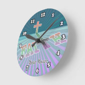 Faith Cross Ronde Klok (Hoek)