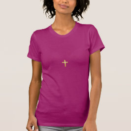 Faith Cross Tiener Volwassenen Shirt-Topje-XS-XL T-shirt