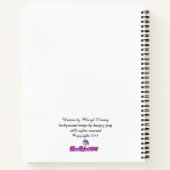 Faith Daring Marble Journal-laptop Notitieboek (Achterkant)