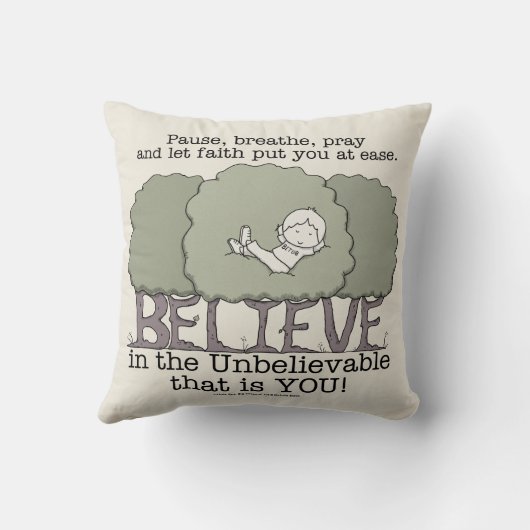 Faith deed je in het gemak kussen (Achterkant)